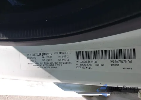 2014 Dodge Avenger Se z USA, uszkodzony, nr VIN 1C3CDZAG1EN104139